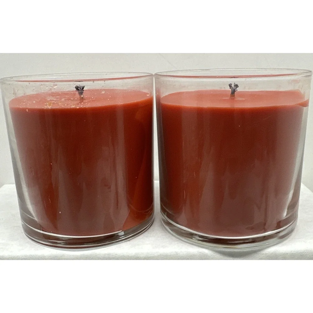 Yankee Candle Retired Autumn in The Park 7oz Tumbler Lot of 2  Fall (SEE PHOTOS)